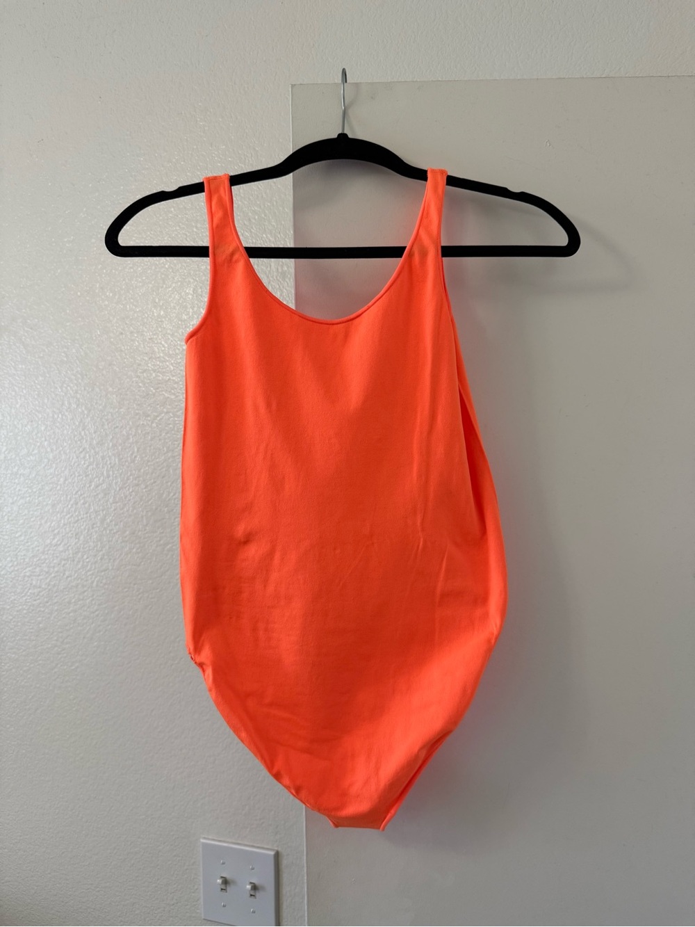 Bright Orange One-Piece bodysuit
